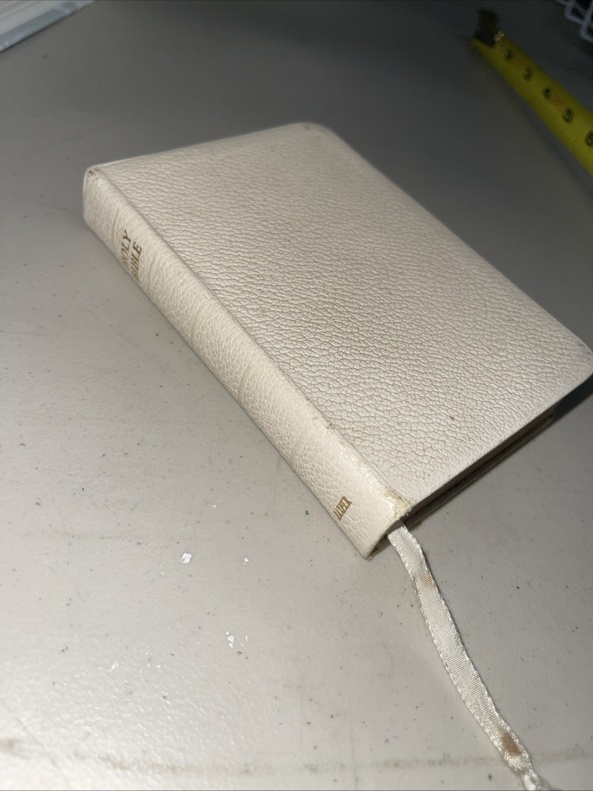 Vintage Wedding Bible KJV Unused Harper Printed In England 1950-60? 3.75” X 5.5”