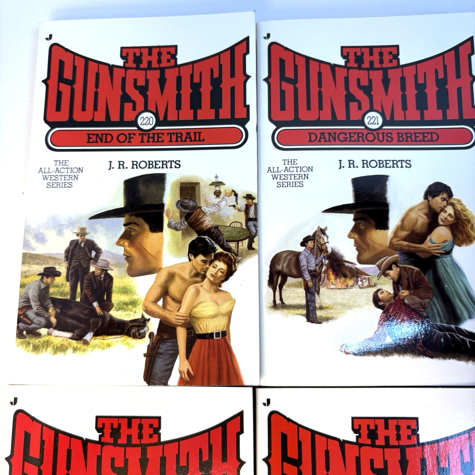 The Gunsmith Series – JR Roberts Lot of 9 Western Vols. #220-229 No 228