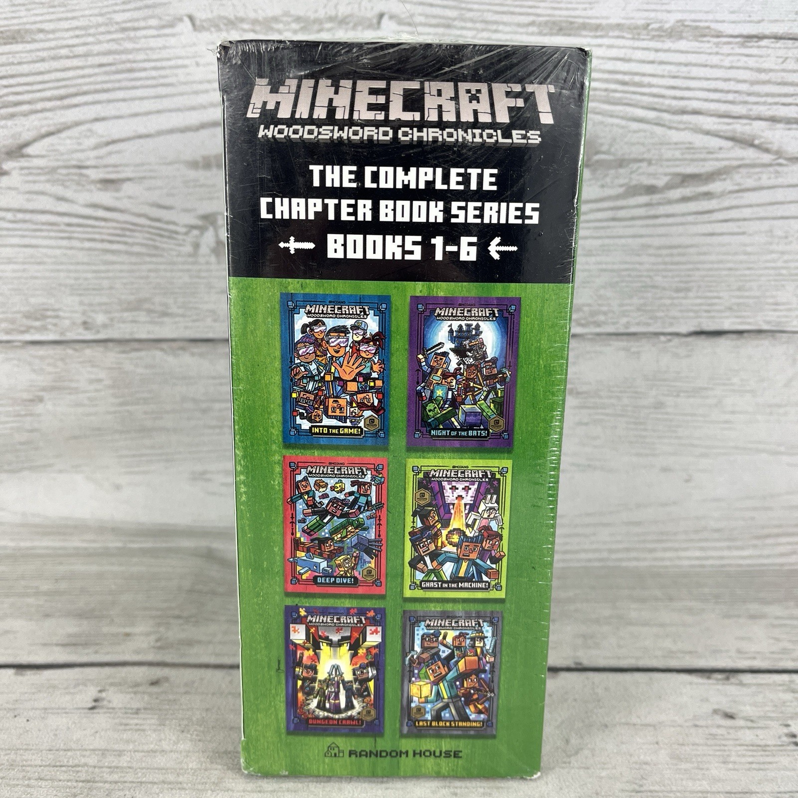 Minecraft Woodsword Chronicles: Books 1-6 Set Brand New Factory Sealed