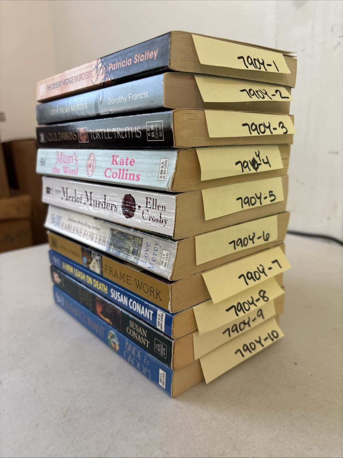 Lot of 10 – Cozy Mysteries – Mixed Authors – FREE SHIPPING