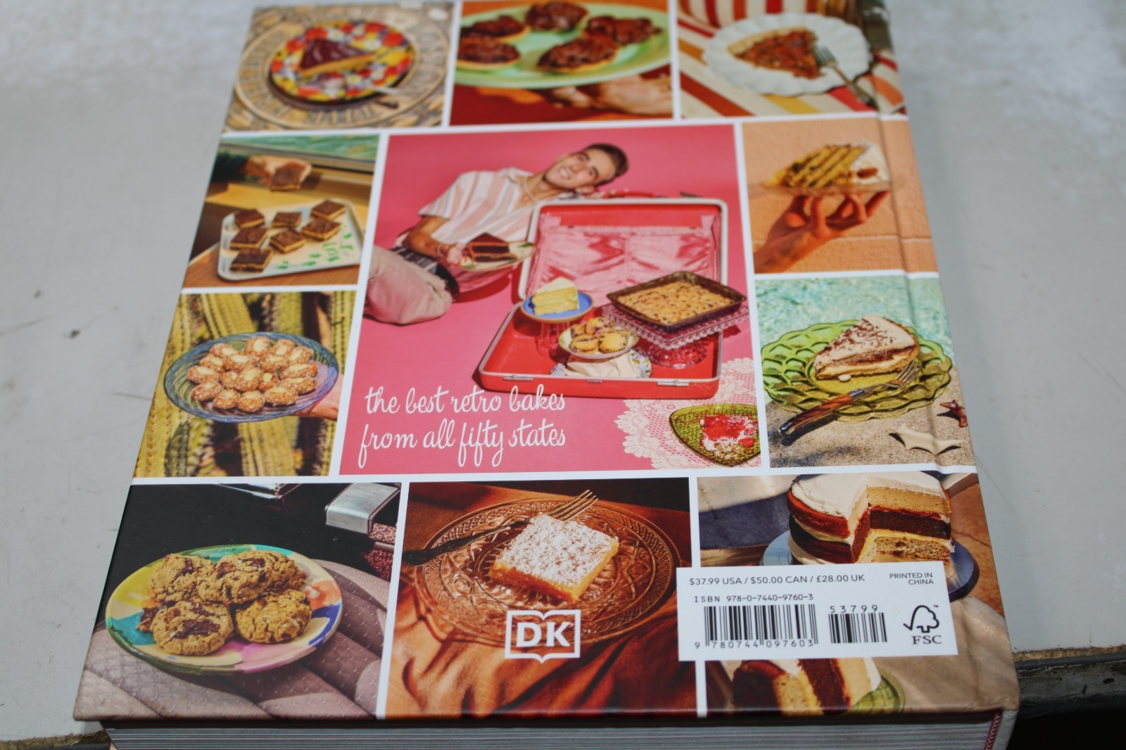 Baking Across America Vintage Recipe Road Trip B. Dylan Hollis Hardcover Blemish