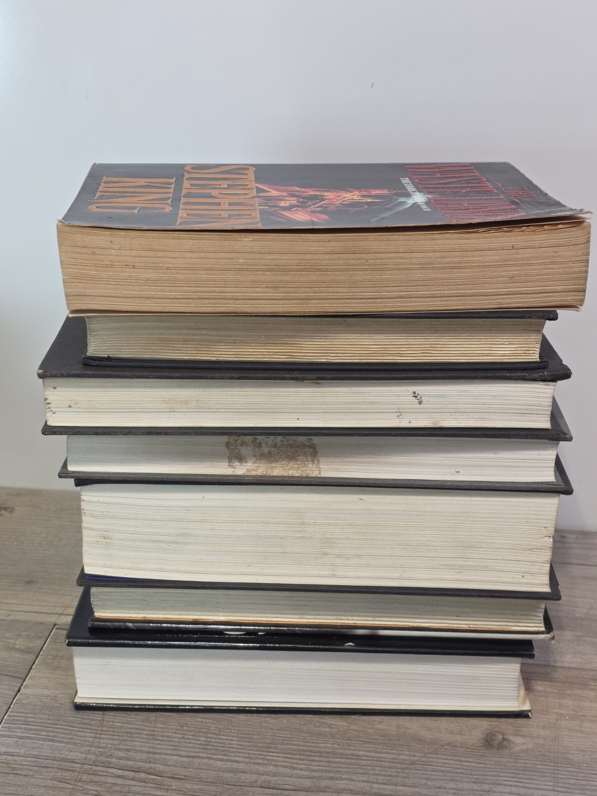 Stephen King 7 Book Lot Pet Sematary, Misery, Gerald’s Game, Tommyknockers