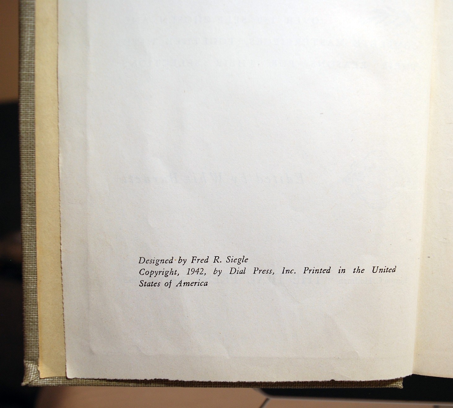 This is My Best – Whit Burnett – The Dial Press – Hardcover – 1942 – Good Cond