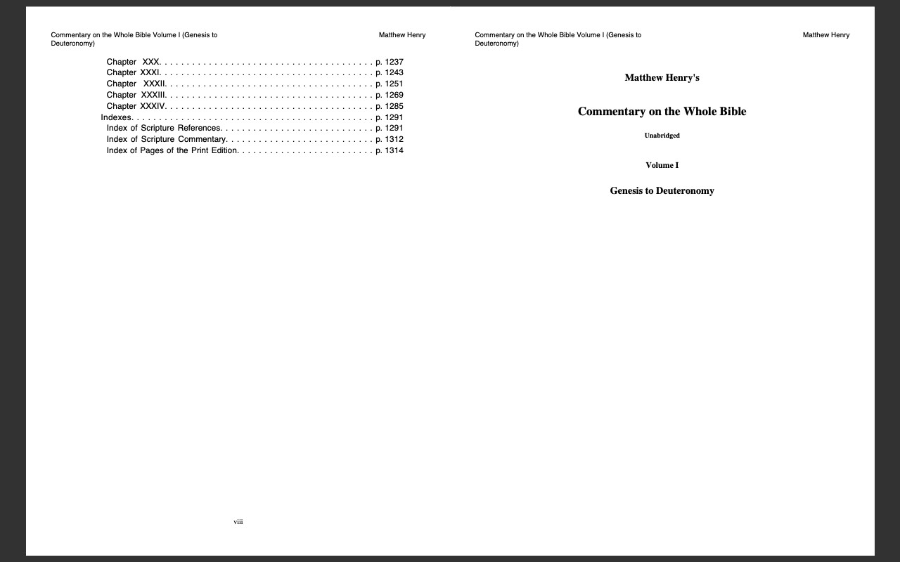 Matthew Henrys Complete Commentary Whole Bible- ALL 6 VOLUMES + Bonus Version-CD
