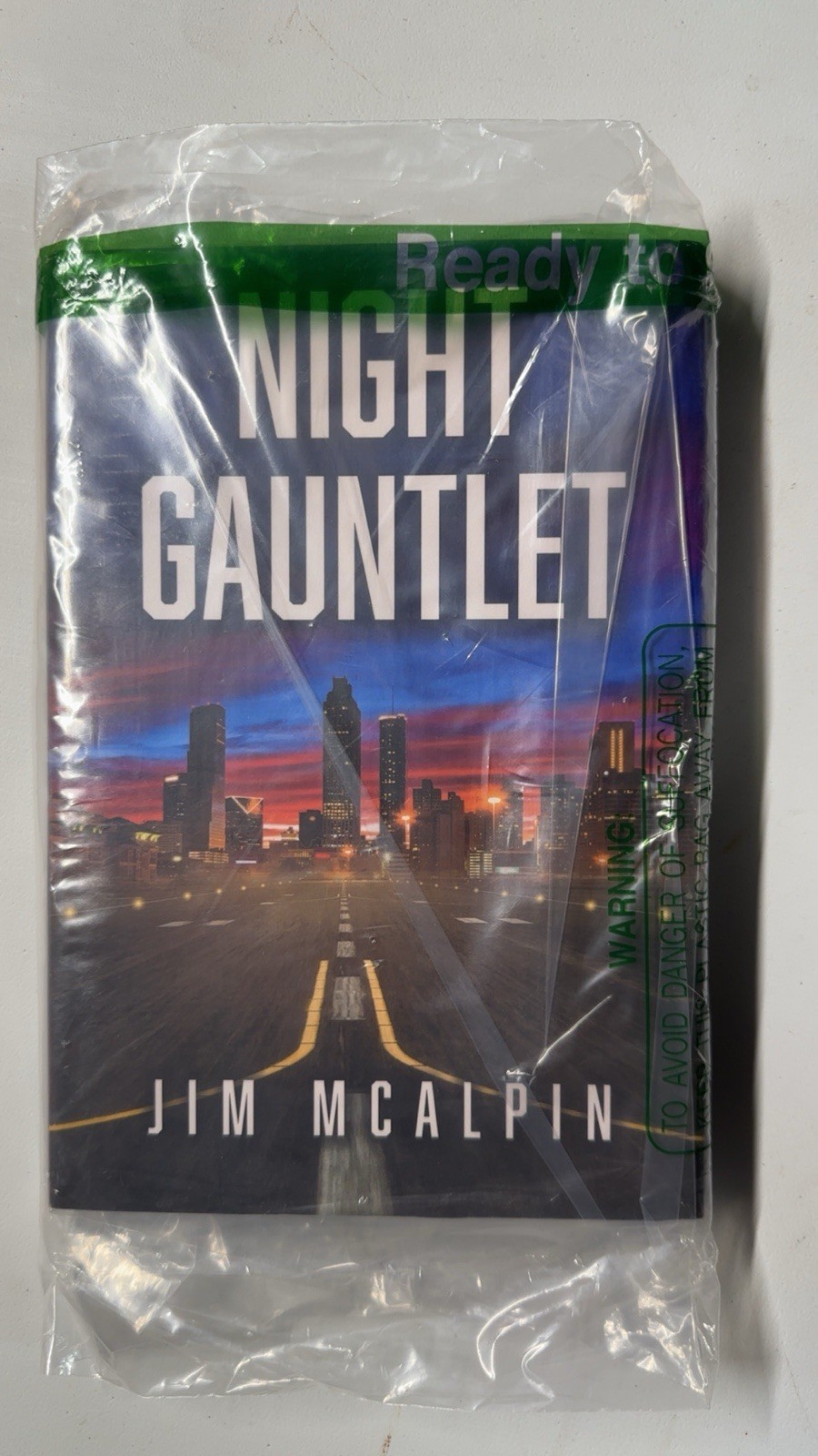 Night Gauntlet Jim Mcalpin New Hardcover Fast Shipping