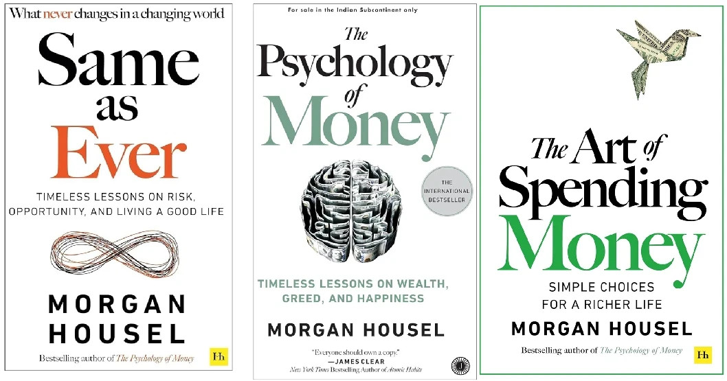Morgan Housel 3 Books Set : Psychology, Same as Ever, Art of Spending Money!!!!!