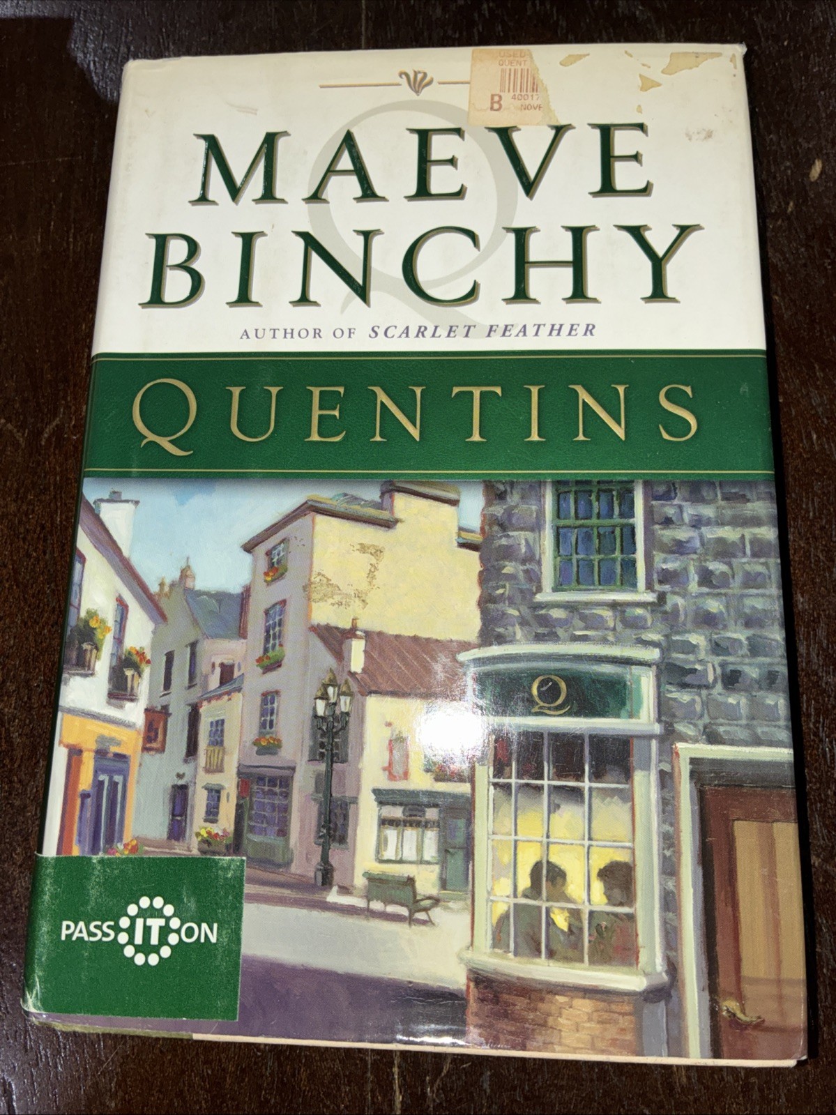 Quentins by Maeve Binchy (2002, Hardcover)
