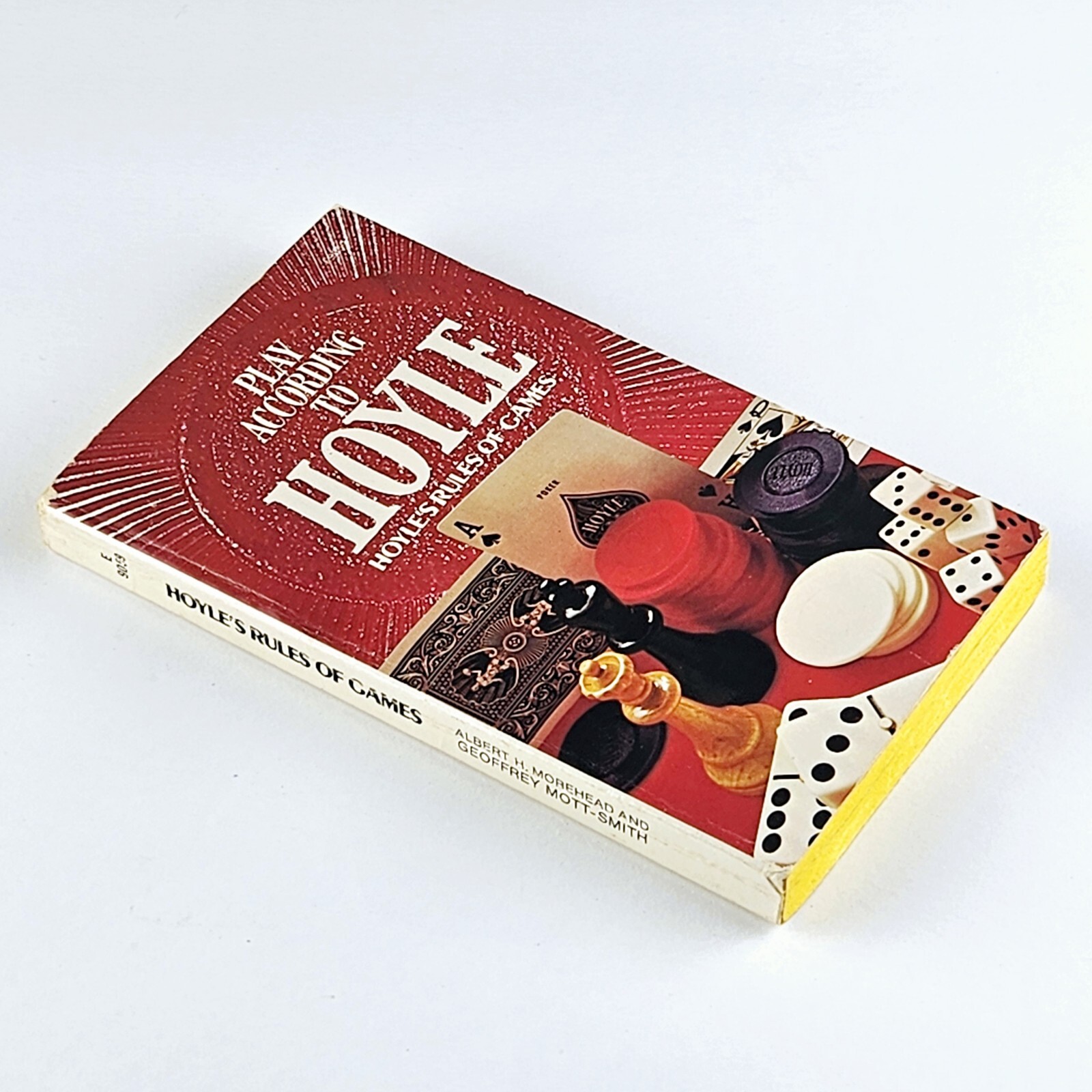 Hoyle Rules of Games Paperback Book by Morehead and Mott-Smith Cards Poker Chess
