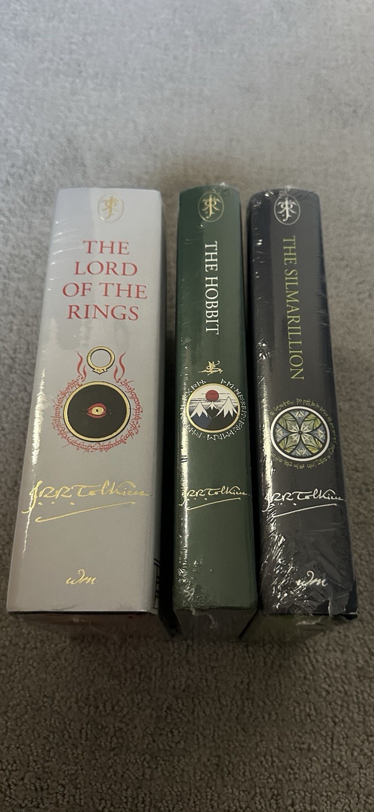 J.R.R. Tolkien Illustrated Box Set: LOTR, Hobbit, Silmarillion SEALED BRAND NEW