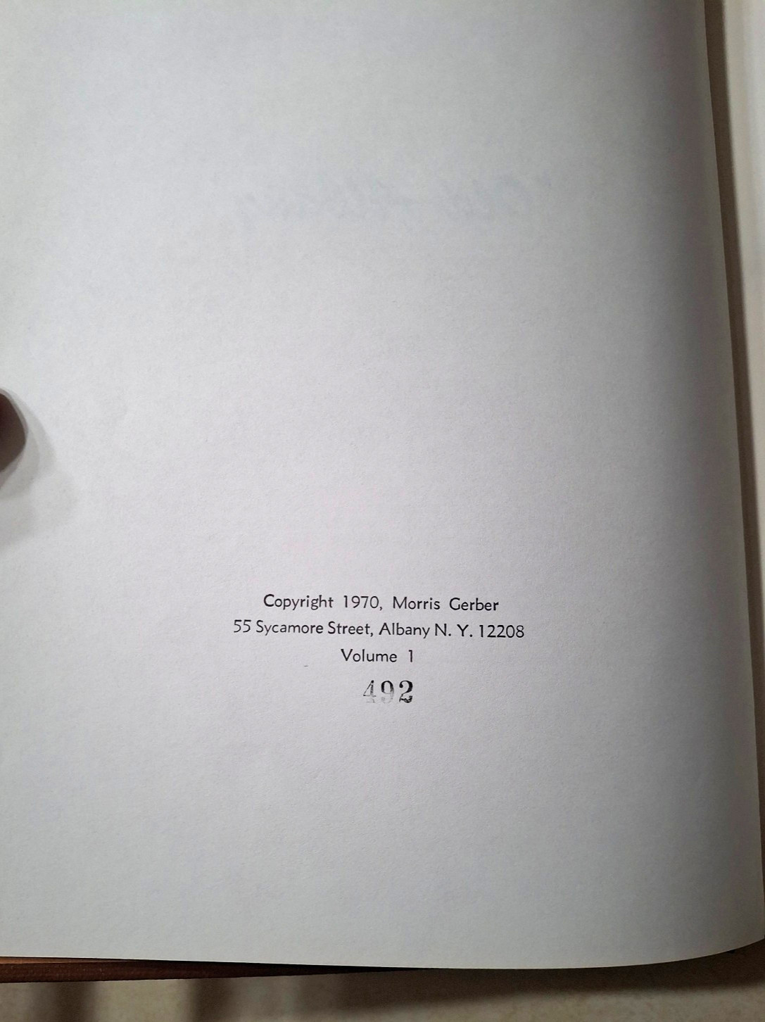Old Albany Morris Gerber Collection Volume 1 2 3 Set Vintage NY History Photos