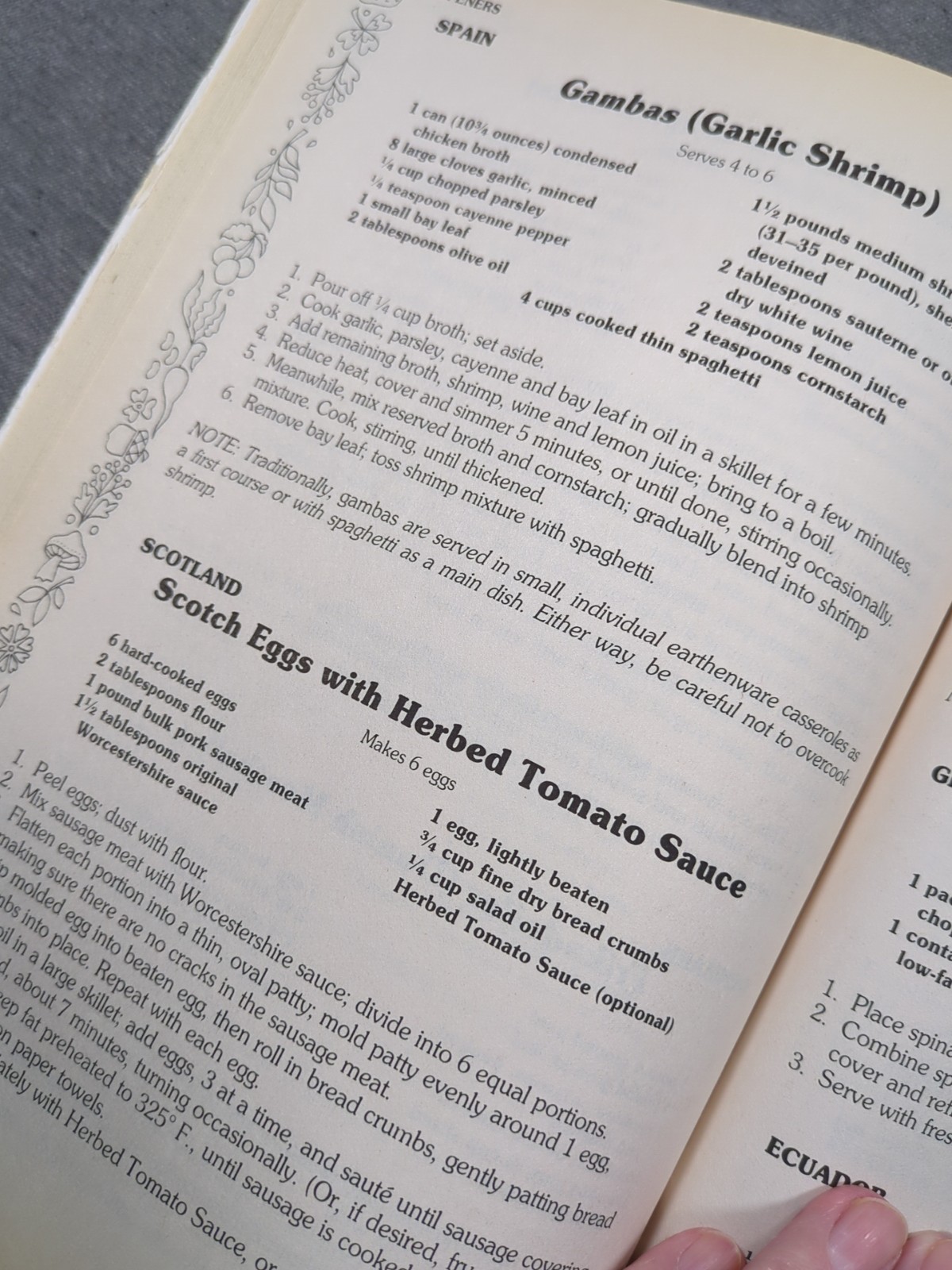 1987 The Complete Around The World Cookbook Johna Blinn Speedy Gourmet Library