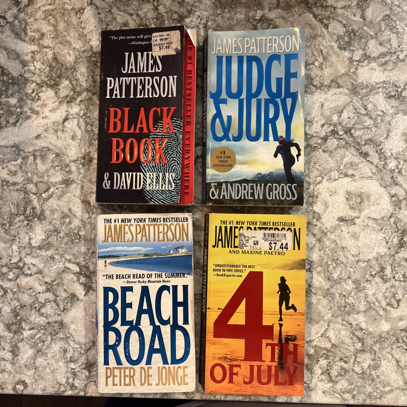 Lot of 23 James Patterson Paperback Books Random Mix Mixed Titles