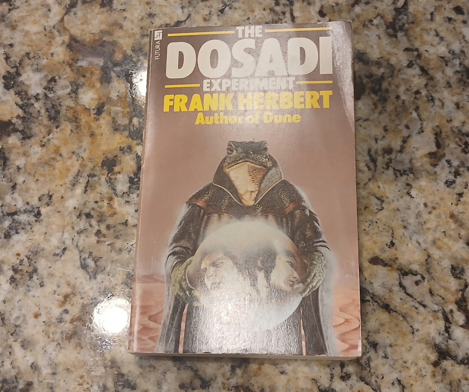 THE DOSADI EXPERIMENT by Frank Herbert, SIGNED 1980 FUTURA PAPERBACK