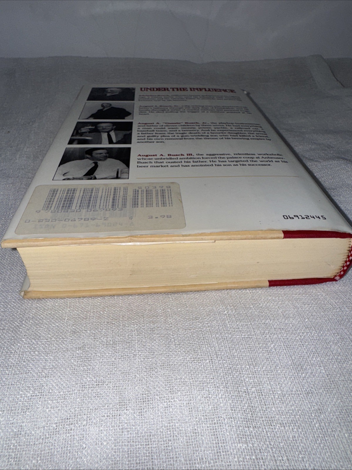 Under the Influence: The Unauthorized – Hardcover, by Hernon Peter; Ganey – Good