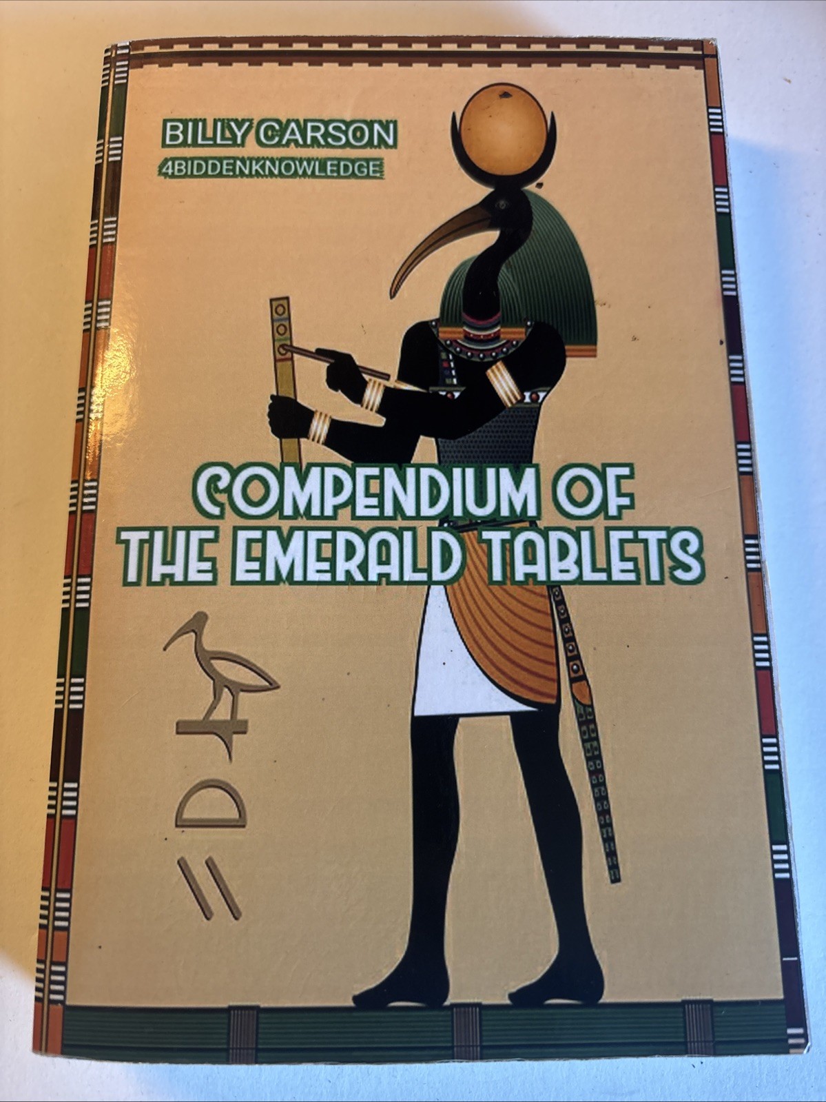 Compendium Of The Emerald Tablets Billy Carson Paperback