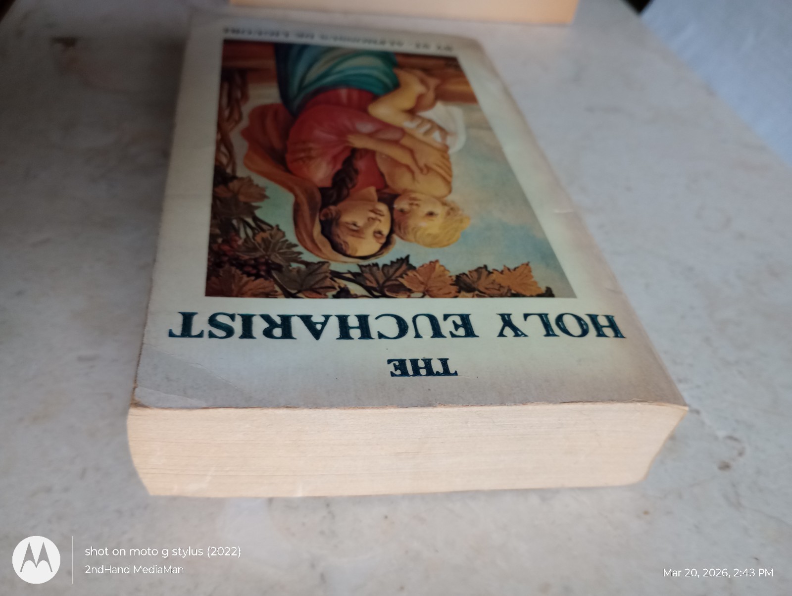 THE HOLY EUCHARIST ALPHONSUS DE LIGUORI PAPERBACK BOOK