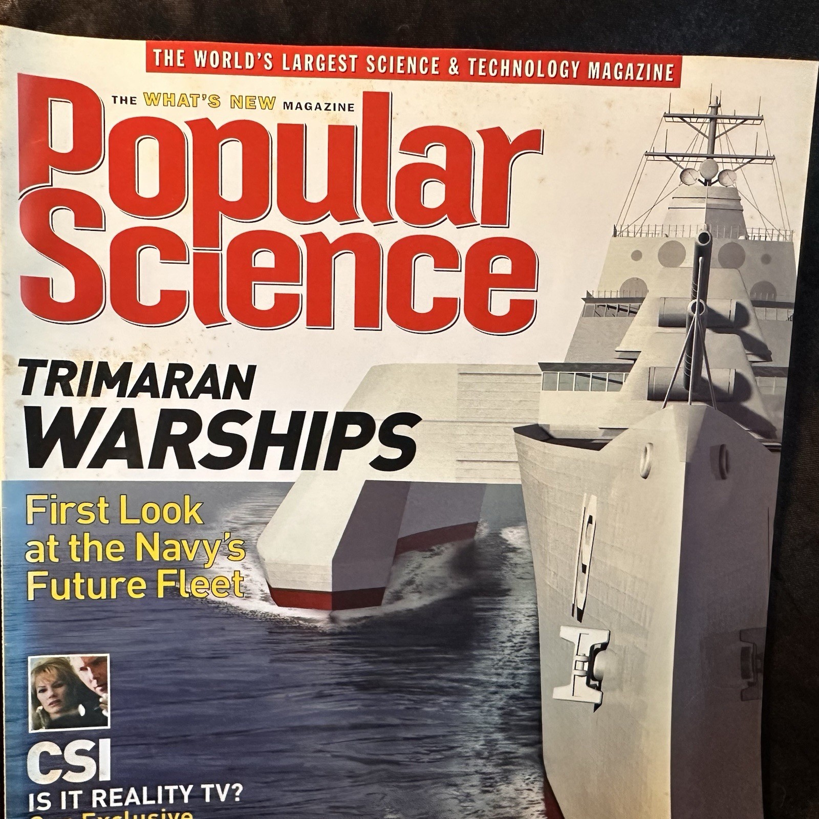 Vintage Popular Science Magazine August, September, November 2001 HISTORIC ISSUE