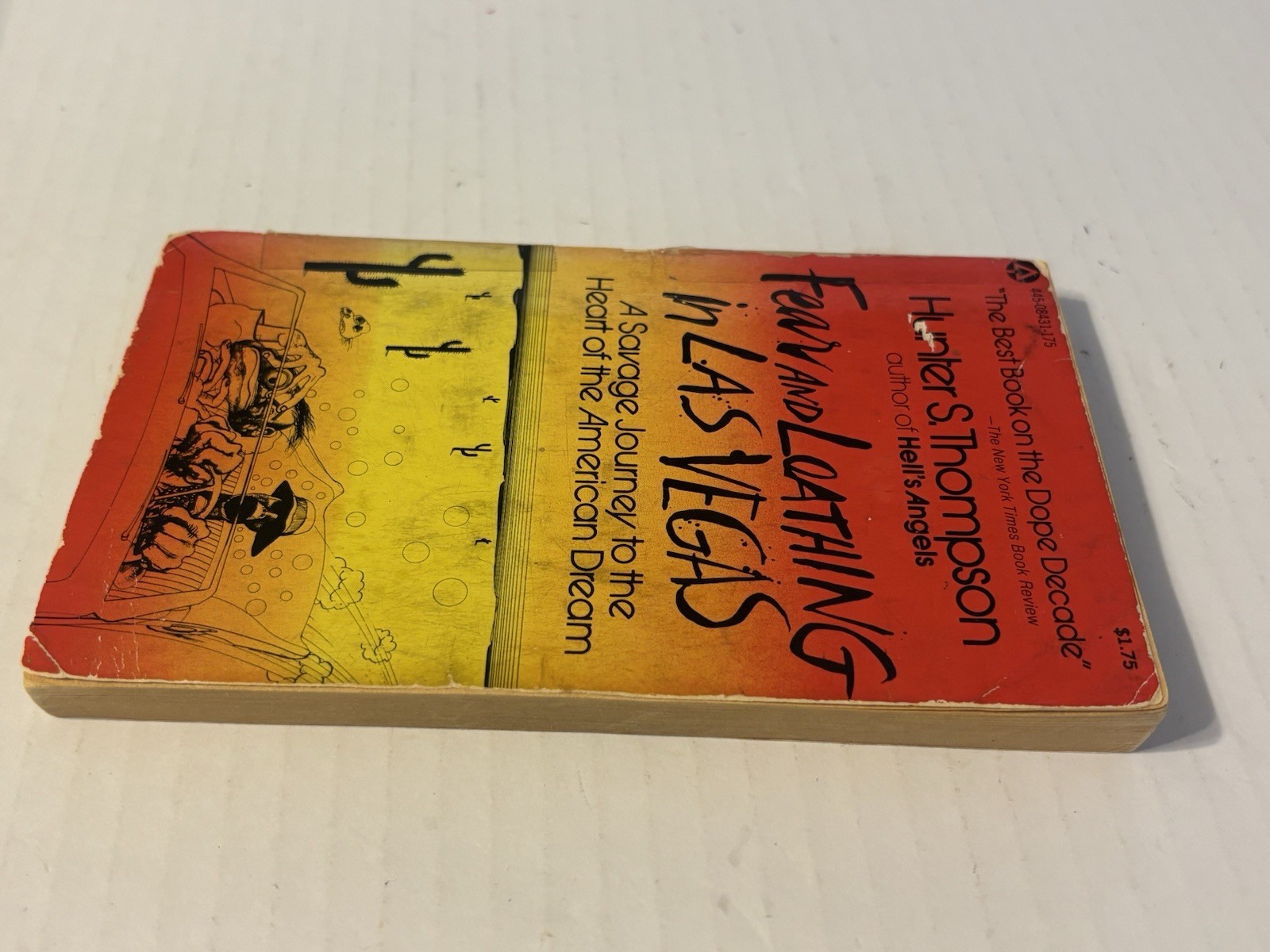Fear and Loathing in Las Vegas by Hunter S. Thompson 1971 Paperback