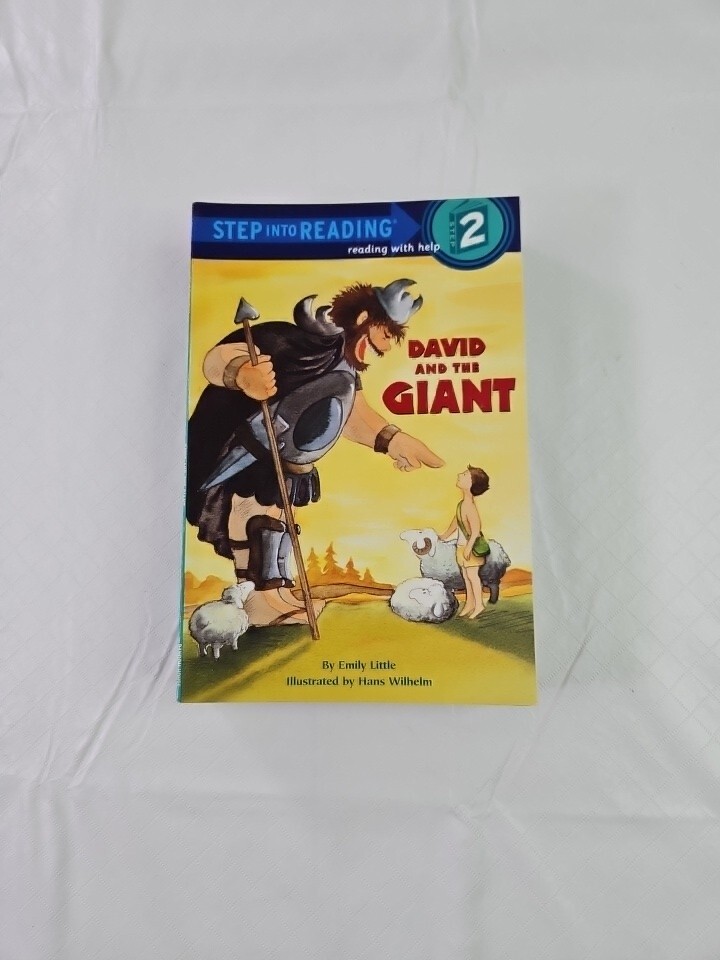 David And Giant Book Step Into Reading Old Testament Goliath Bible Study Lot 12