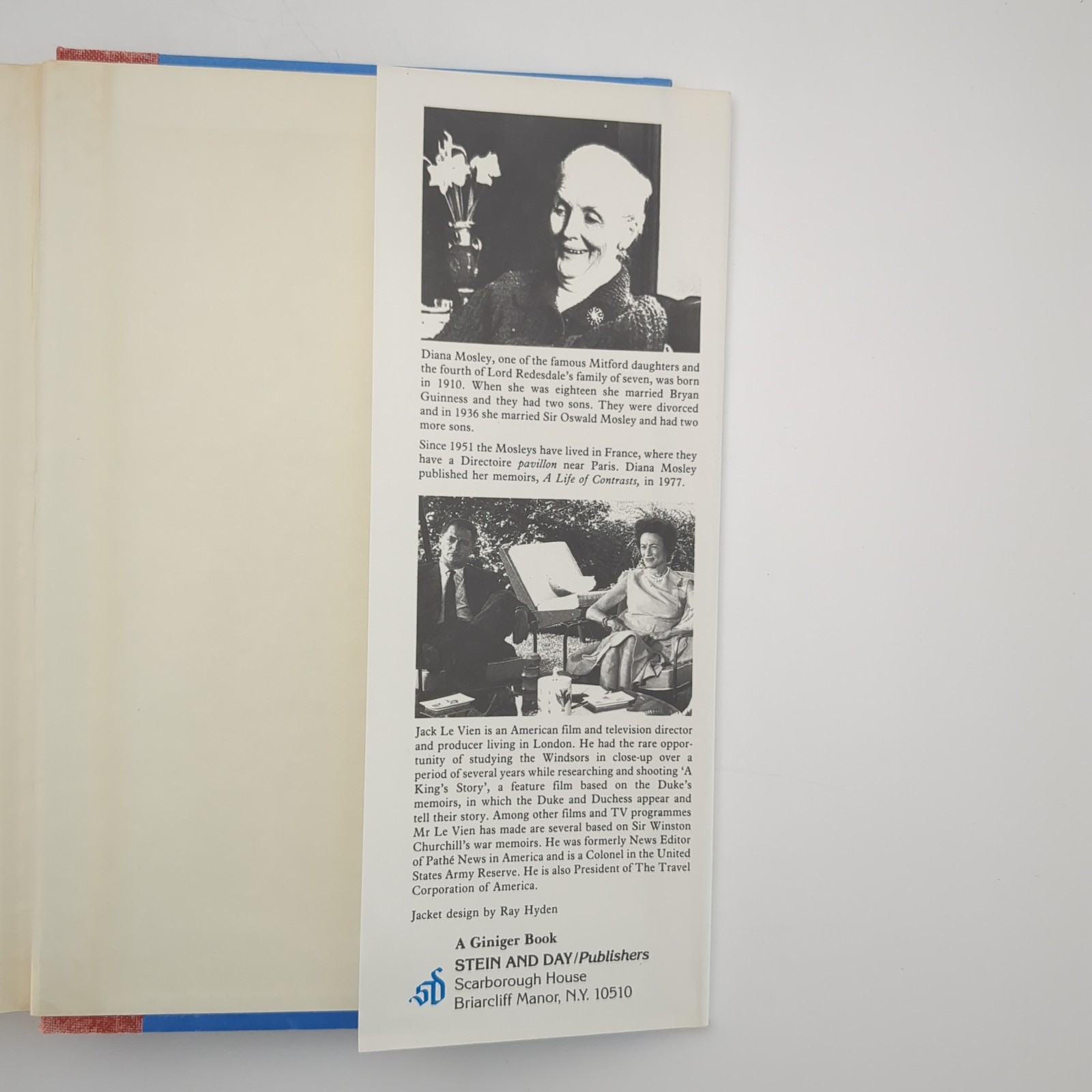 Duchess of Windsor Biography British Royalty Hardcover Book Diana Mosley 1980