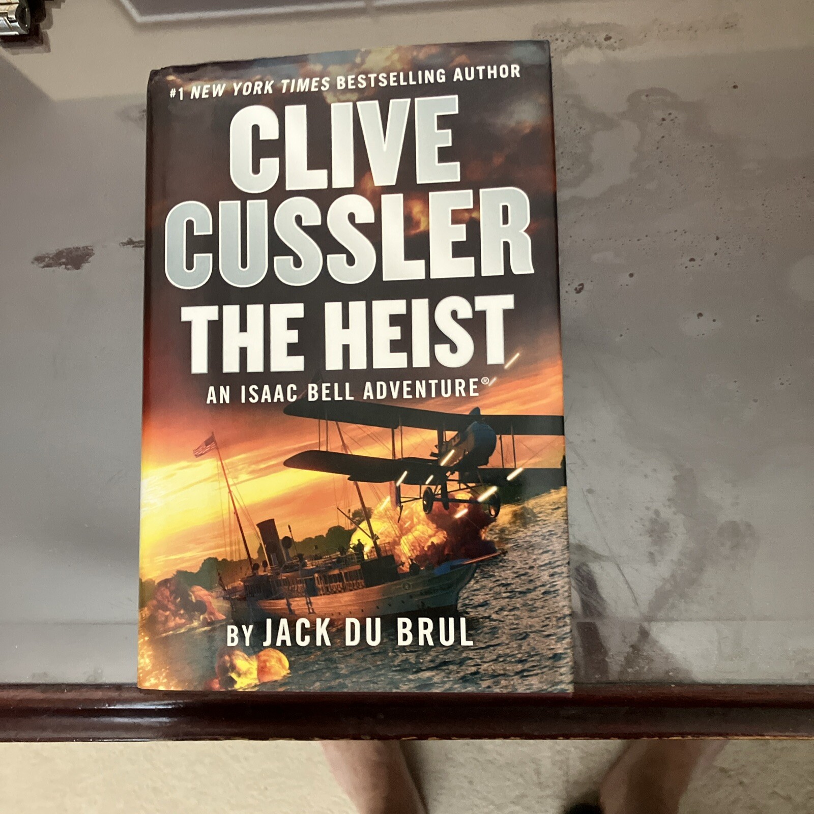 The Heist by Jack Du Brul, NEW 1st. Print Hardcover, FREE SHIP