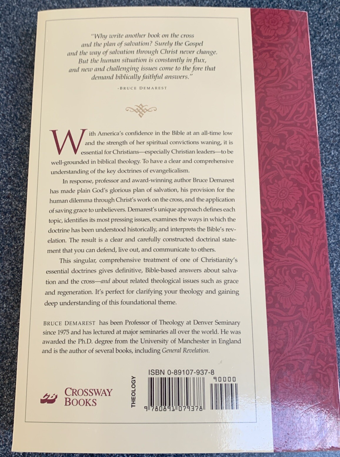 The Cross and Salvation: The Doctrine of Salvation (Foundations of Evange – GOOD