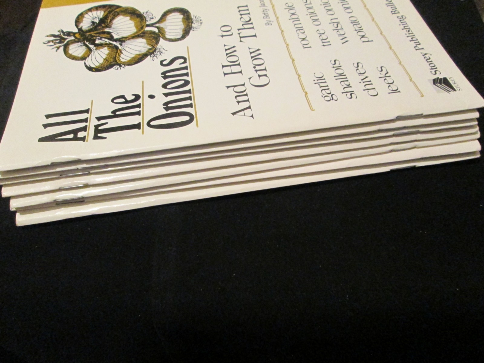 Storey Publishing Bulletin Lot of 7 A-9 A-21 A-61 A-96 A-97 A-100 A-119