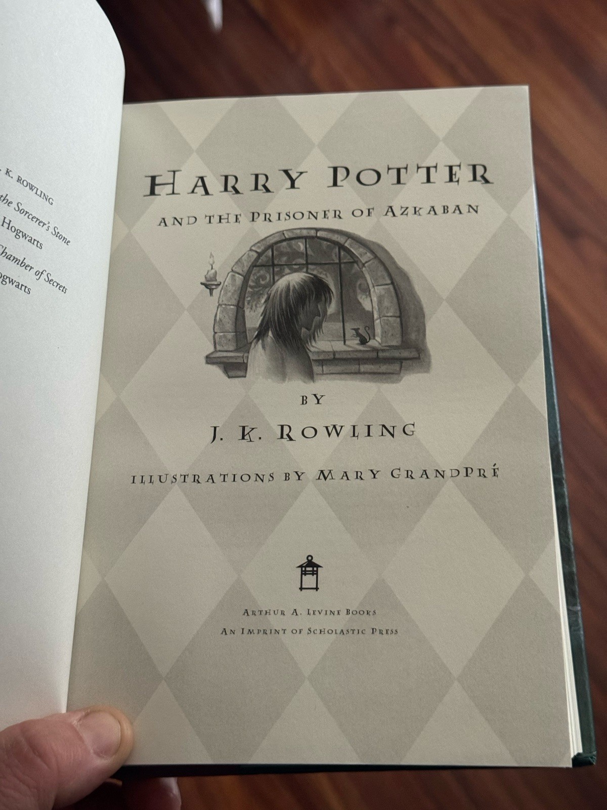 Harry Potter and the Prisoner Of Azkaban True 1st American Edition 2nd Printing