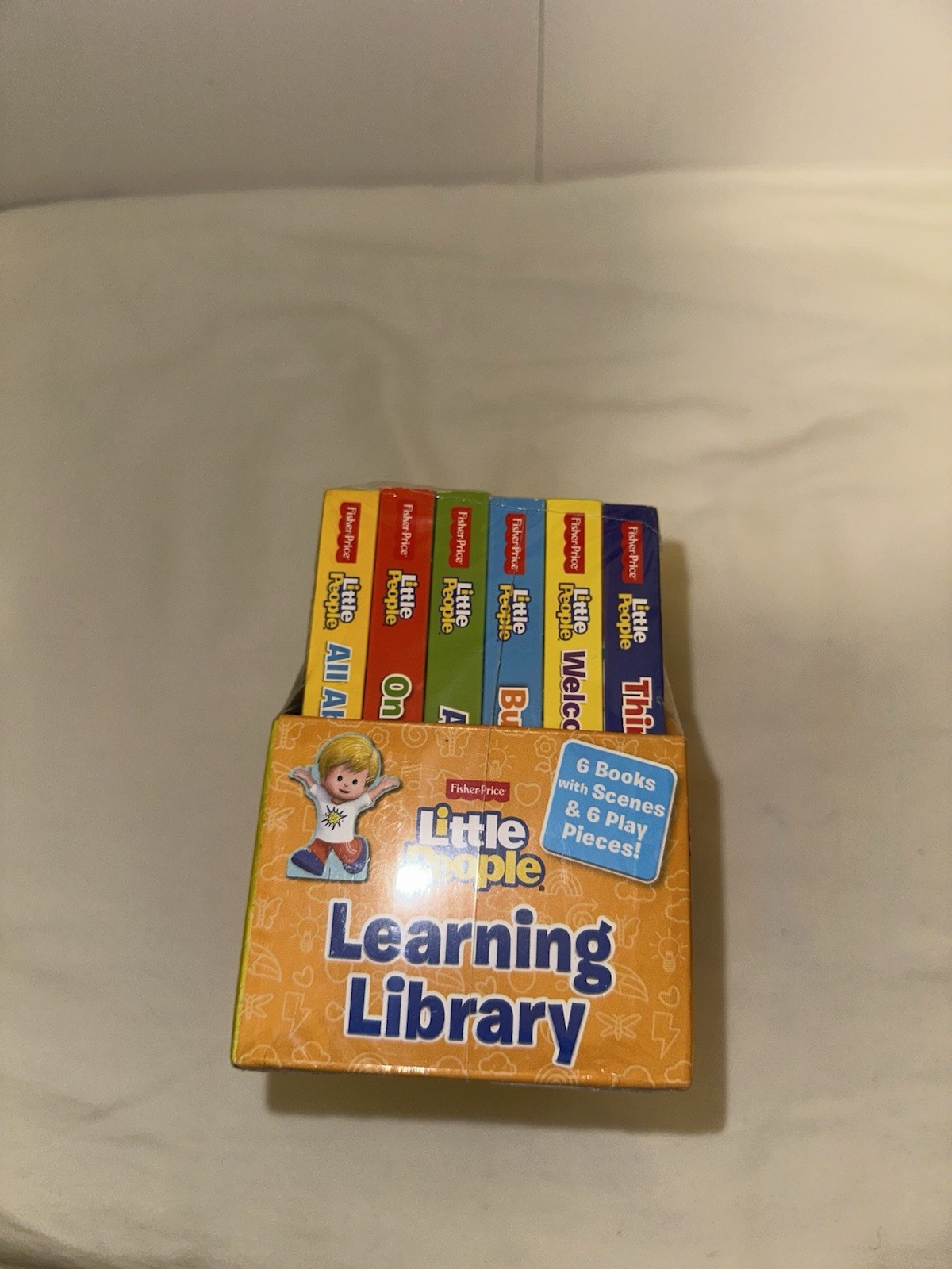 Little People Learning Library 6 Board Books Box Set