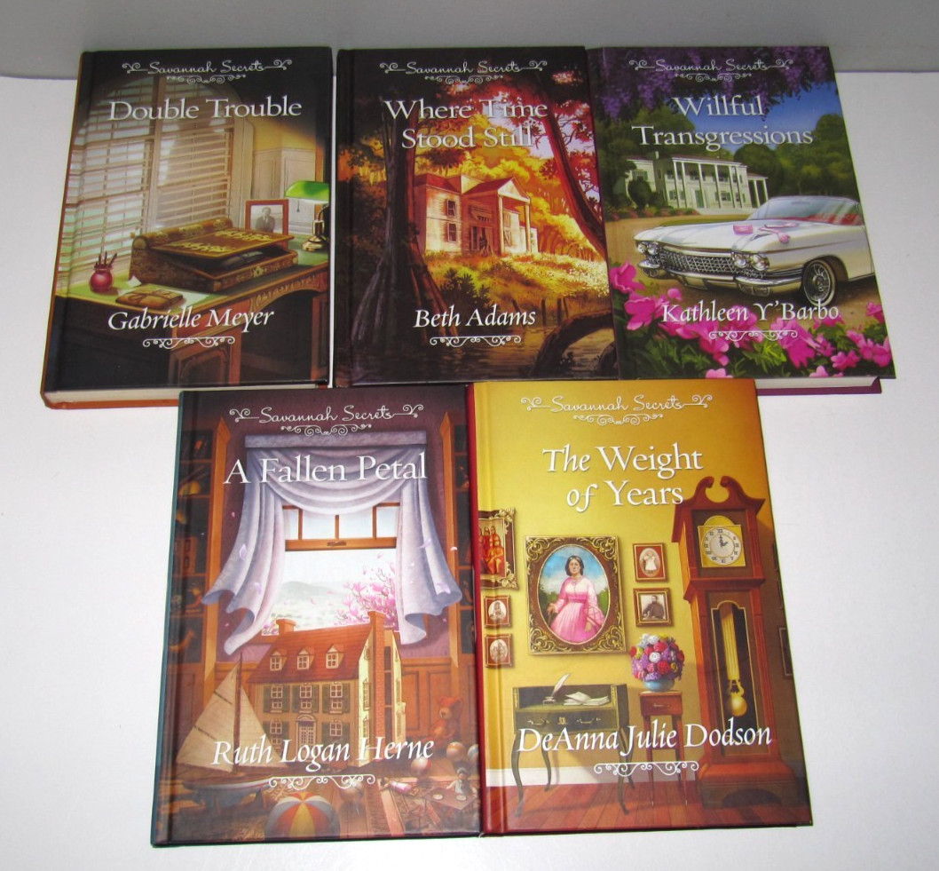Savannah Secrets: Lot of 5 hardback Guideposts books