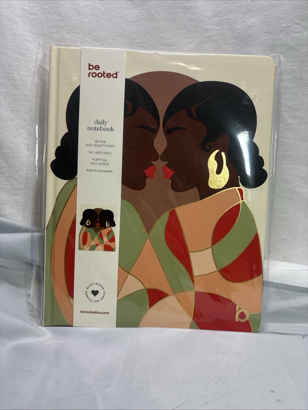 BE ROOTED- Beautifully Made- Notebook Journal- 8×10- New- Sealed- Beautiful