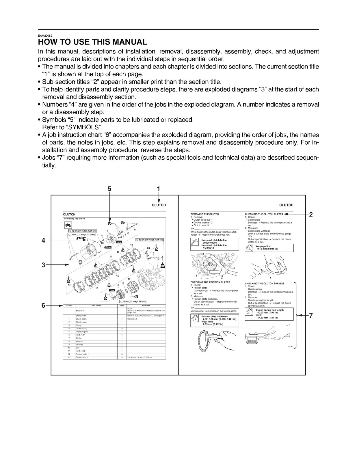 YAMAHA 2020 WR250F Service Manual – CLOSURE – JACKET – XL FOLDOUT PAGES
