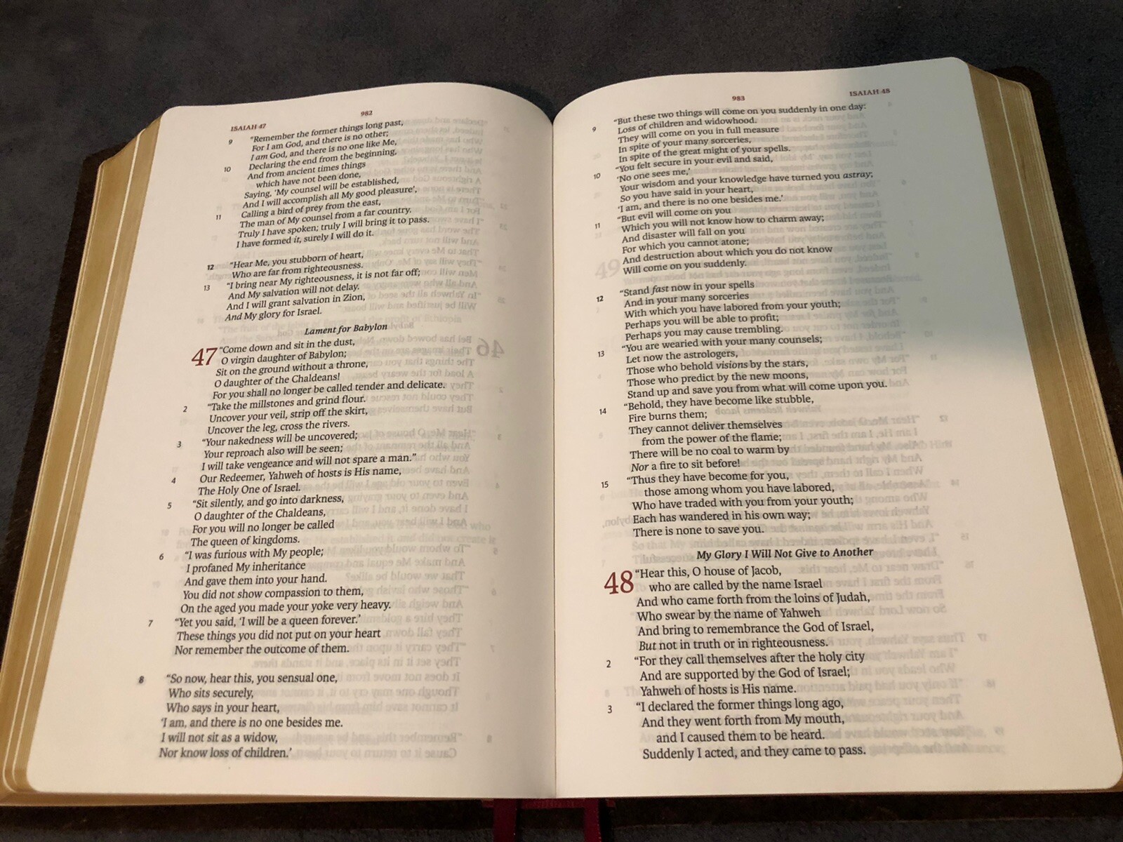 Legacy Standard Bible LSB Handy Size Brown Soft Leather MacArthur Verse By Verse