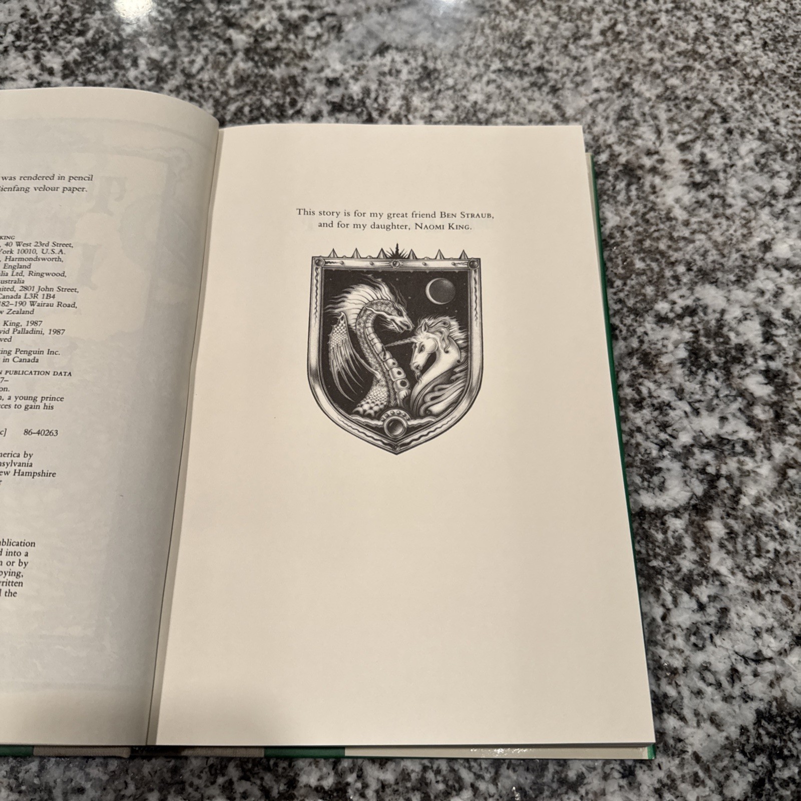 Stephen King- Eyes of the Dragon 1st Print 1st Edition Good Preowned Condition