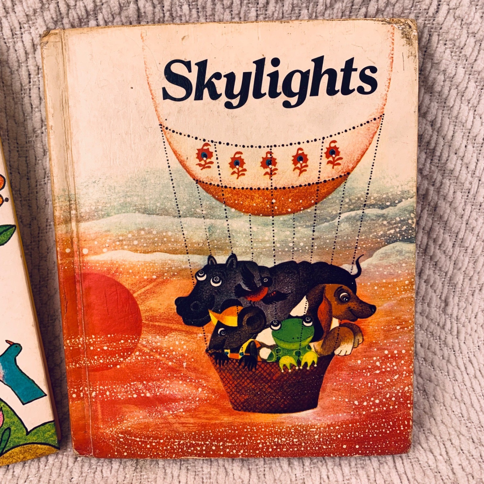 Vintage Houghton Mifflin Books Sunshine Skylights Moonbeams 1981 Elementary Lot