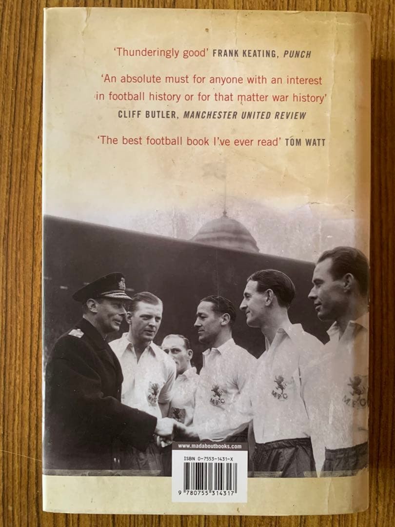 Unobtainable Soccer at War 1939-45 British Football WWII History 466 Pages