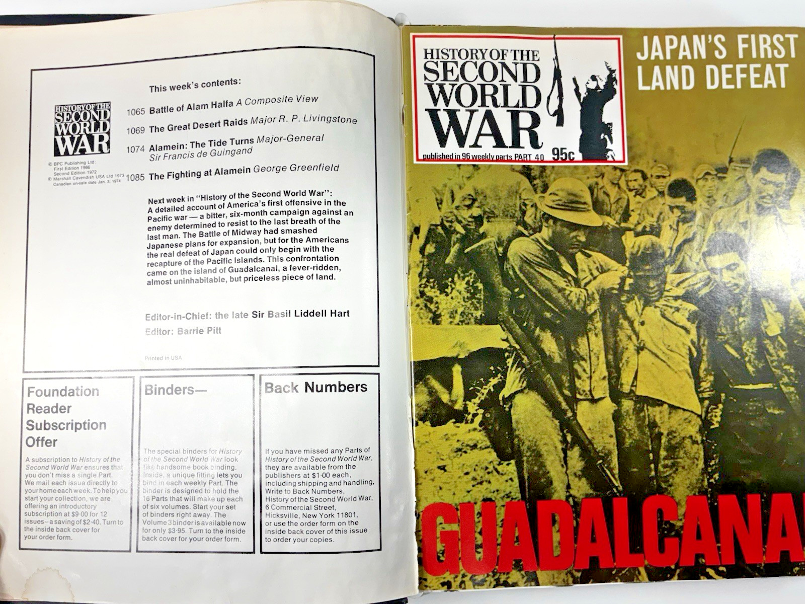 History of the Second World War by Marshall Cavendish Volume 3