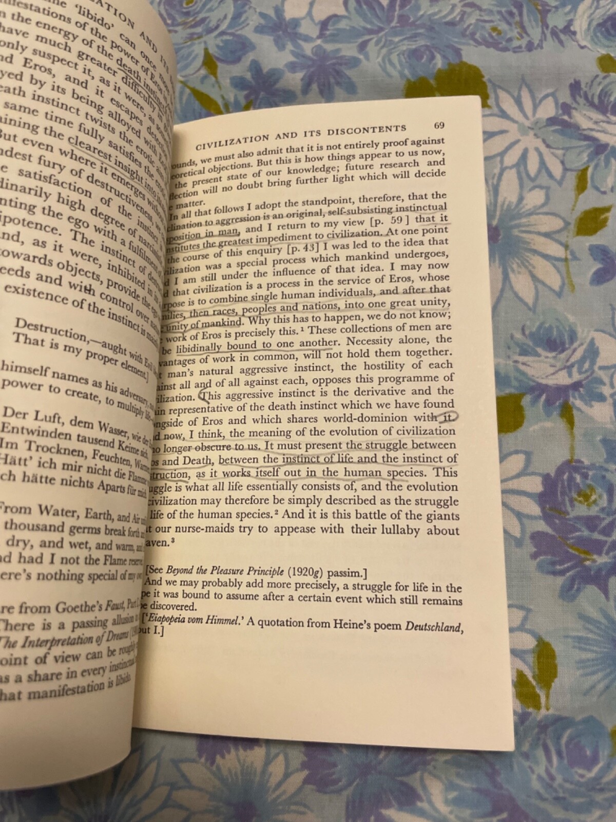 BOOK Civilization and its Discontents SIGMUND FREUD Standard Edition James Strac