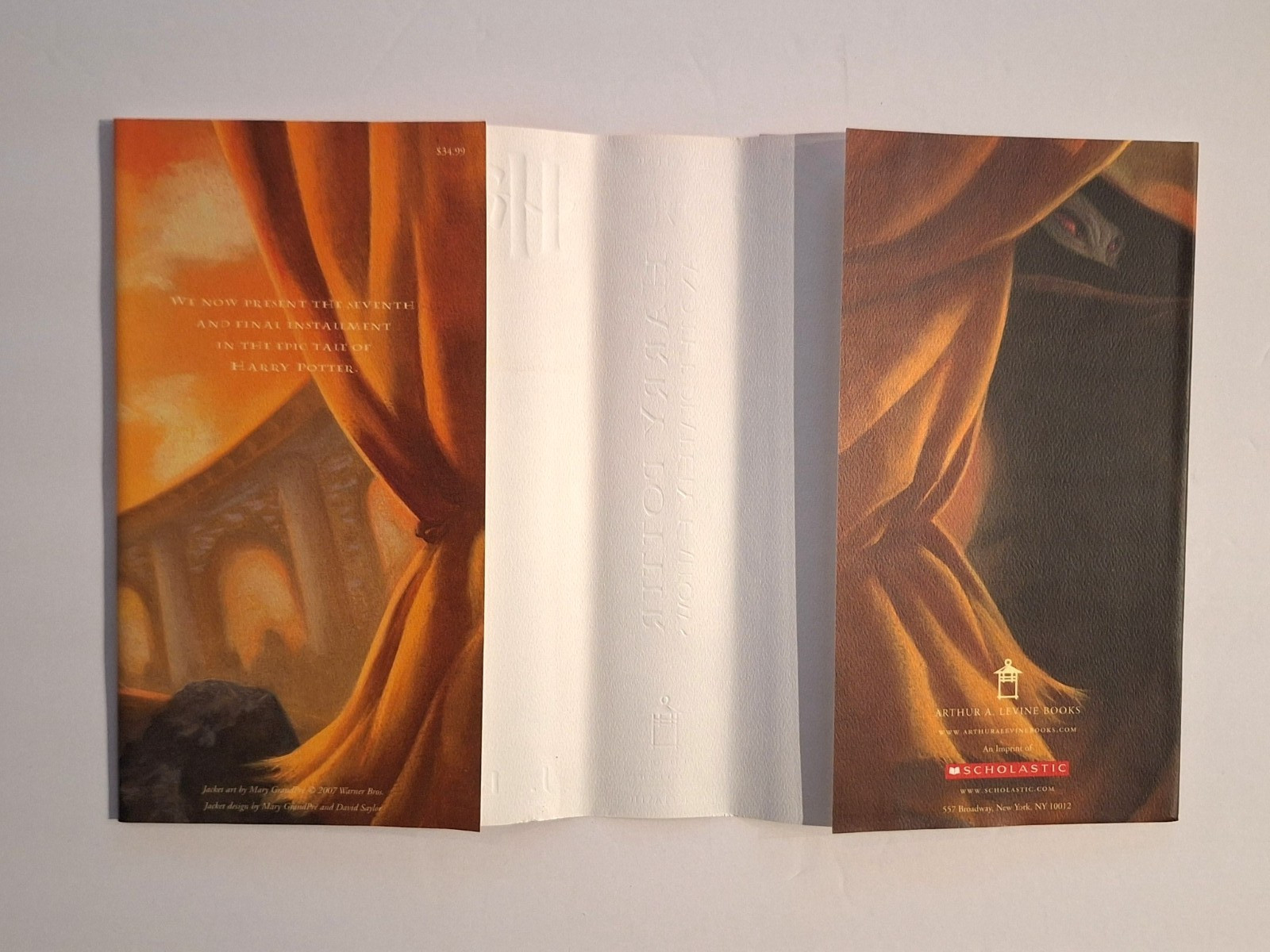 HARRY POTTER and The Deathly Hallows RARE First Edition Page 759 Error- HC