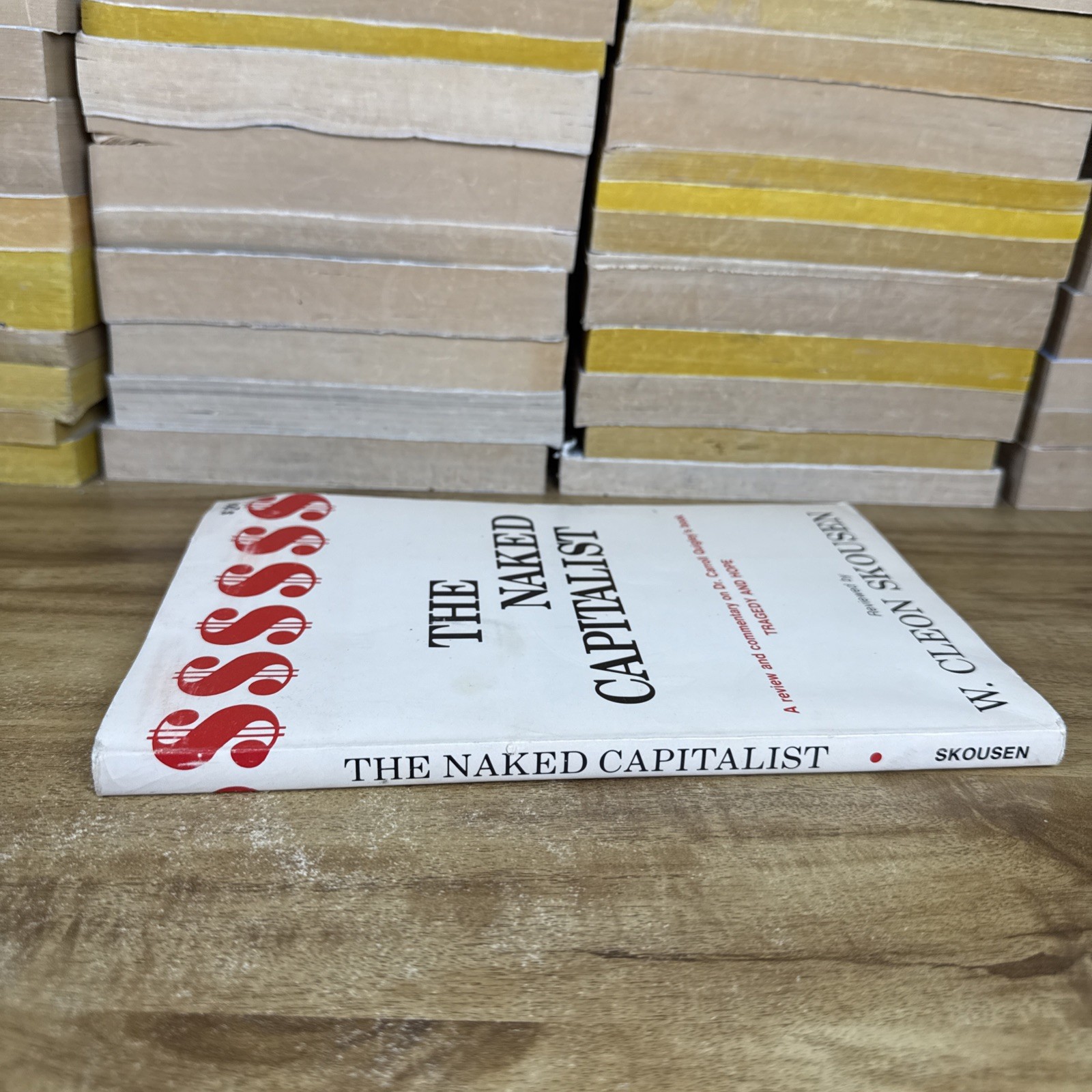 The Naked Capitalist – W. Cleon Skousen – 1985 Vintage Paperback