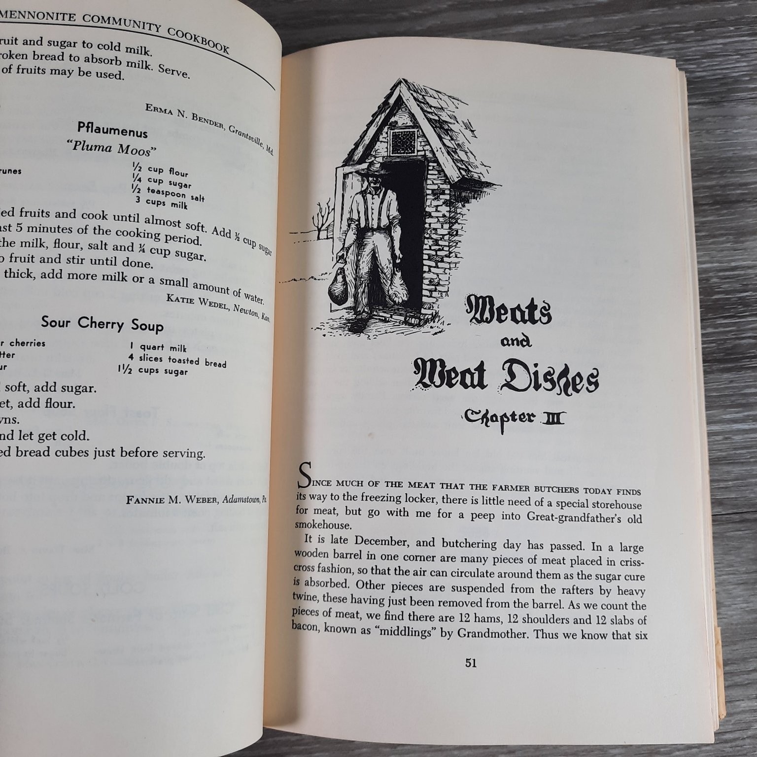 Mennonite Community Cookbook Showalter 1974 18th Printing Herald Press Recipes