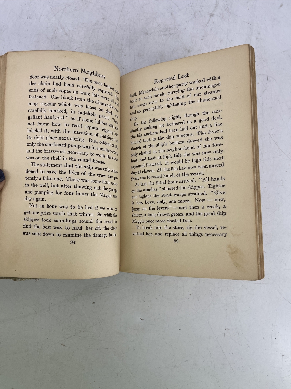 Northern Neighbors Written and Inscribed by Wilfred T. Grenfell 1924