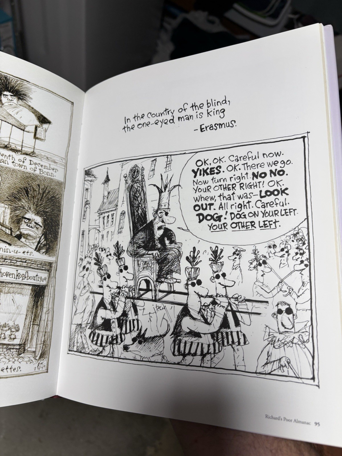 THE ART OF RICHARD THOMPSON By Bill Watterson & Nick Galifianakis – Hardcover