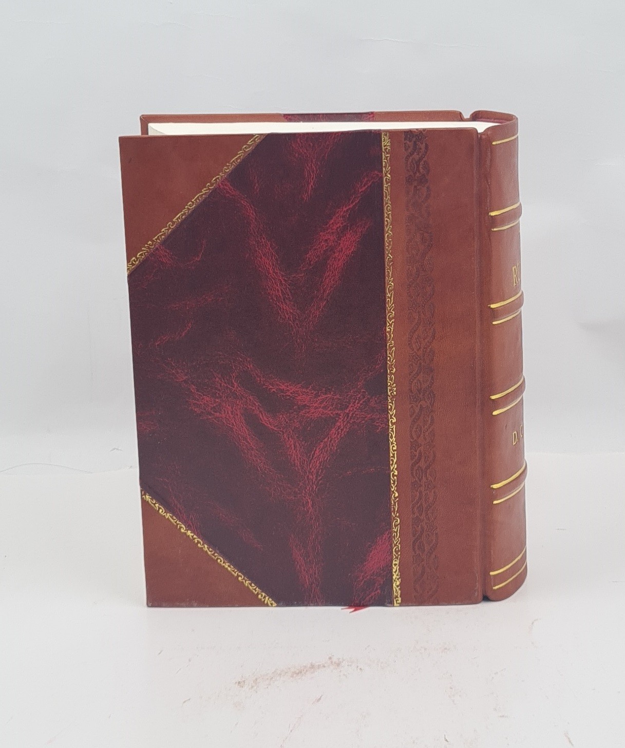 The Rudder (Pedalion) Of The Metaphorical Ship Of The One Holy C [Leather Bound]