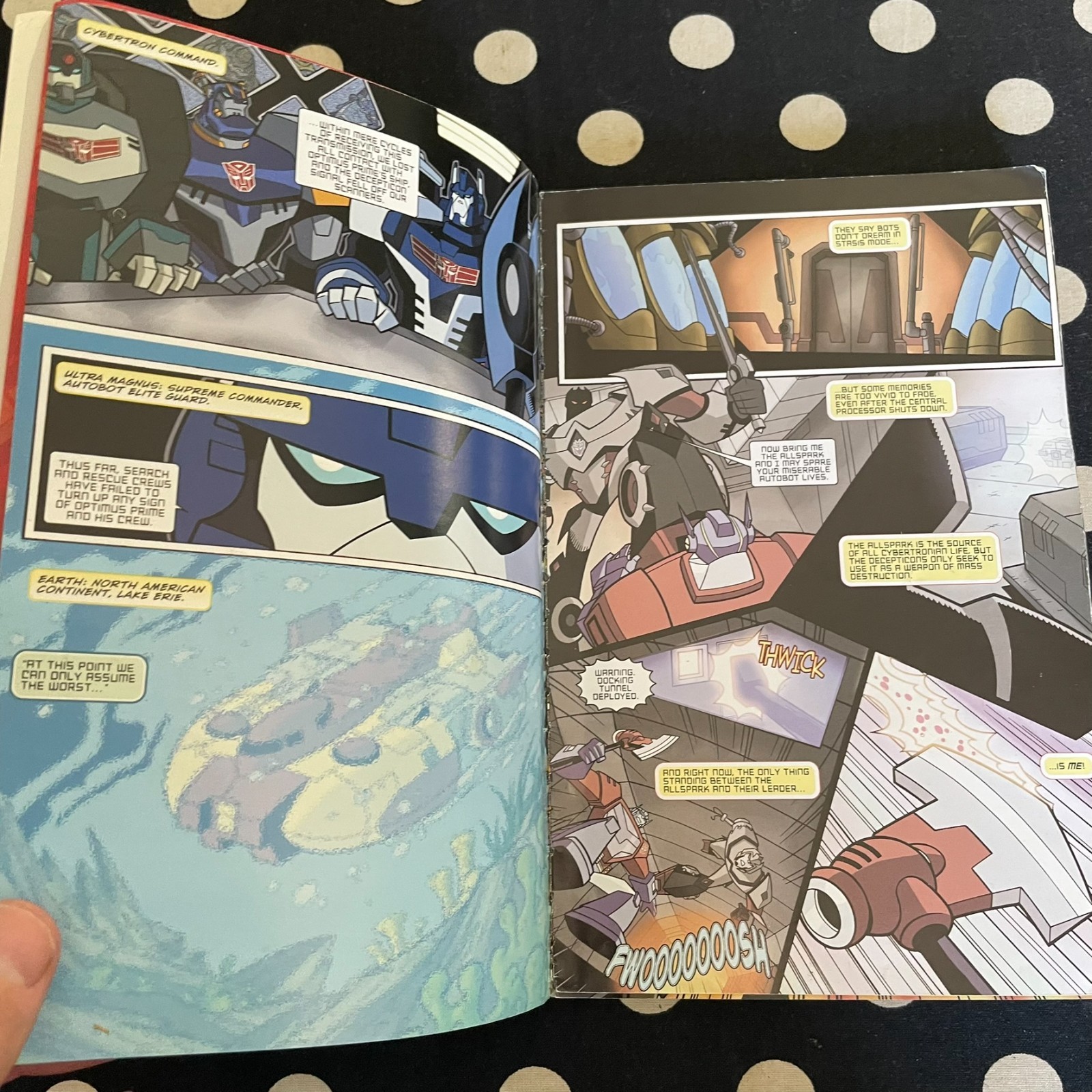 Transformers Animated: The Arrival by Marty Isenberg RARE Acceptable Condition