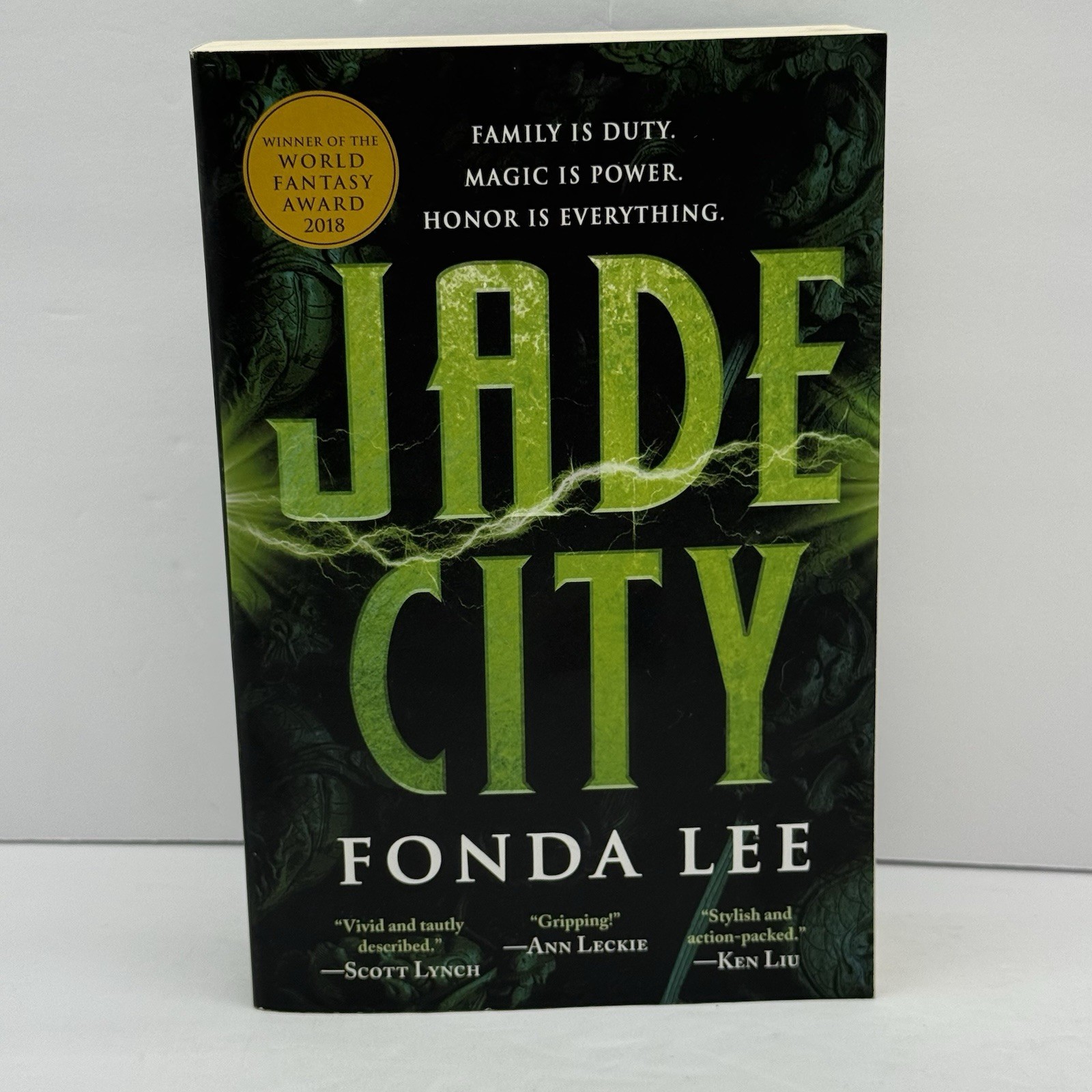 Jade City By Fonda Lee Greenbone Saga 1 Trade PB. 2018