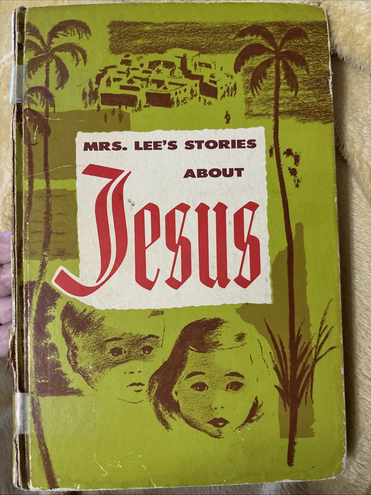 Mrs. Lee’s Stories About Jesus by Mrs. Irvin Lee Hardcover 1st Edition 1956