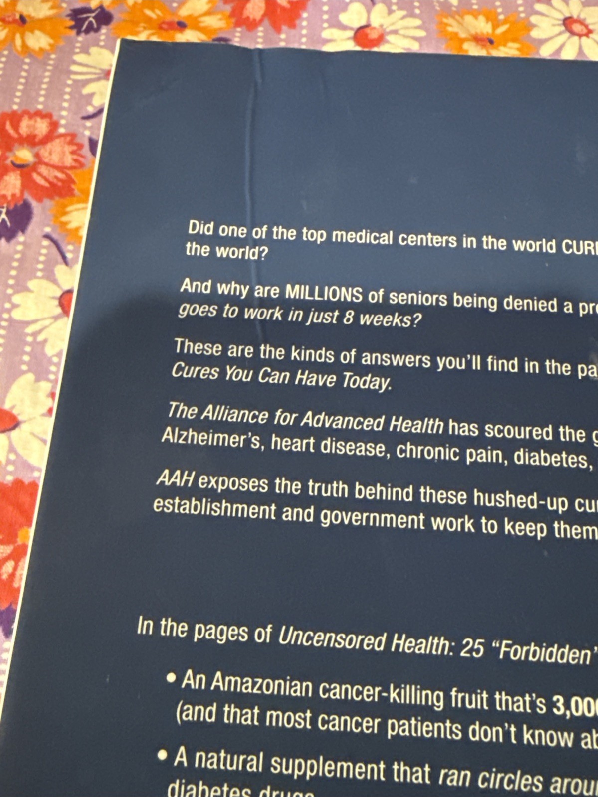 Uncensored Health You Can Have Today Volume 2 – 25 Forbidden Cures – Alliance