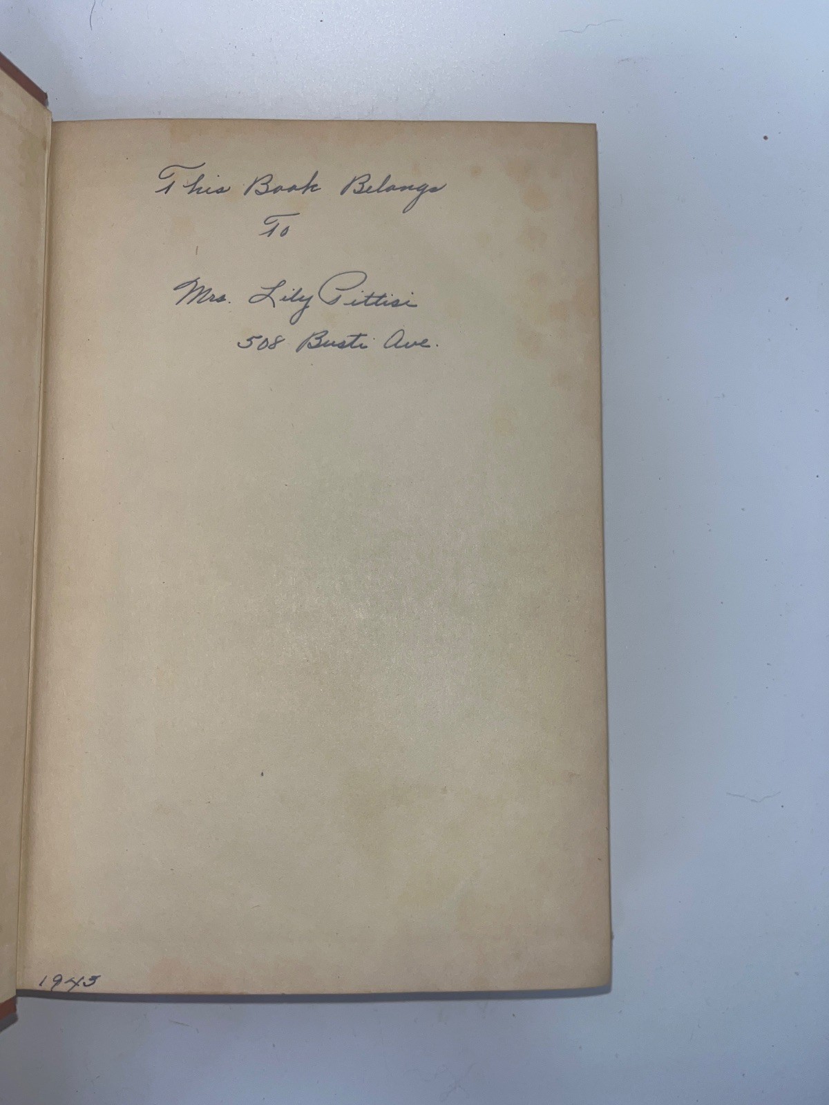 Impatient Virgin [Hardcover] Donald Henderson Clarke 1943