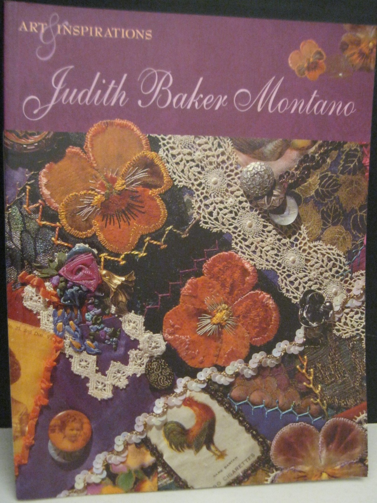 ART & INSPIRATIONS SOFTCOVER BOOK BY JUDITH BAKER MONTANO COPYRIGHT 1997